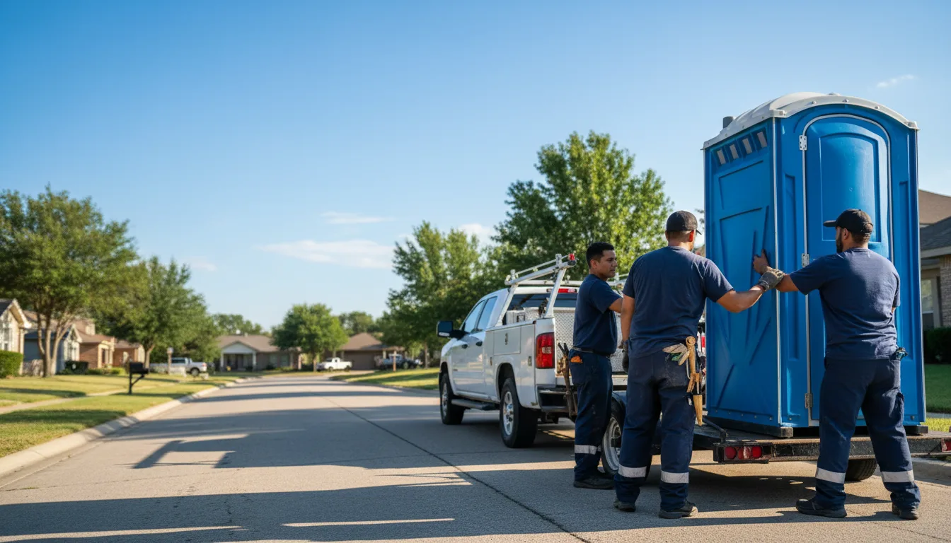 Portable Toilet Rental in Shidler, OK near me